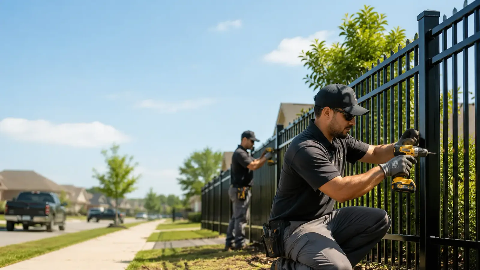 Metal Fence Installation in Adel, IA